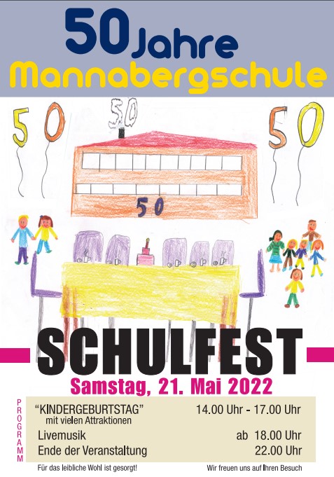 Screenshot Plakat Schulfest